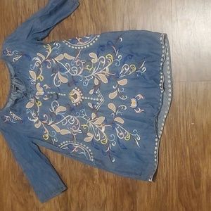 Chelsea & Theodore women’s large denim dress